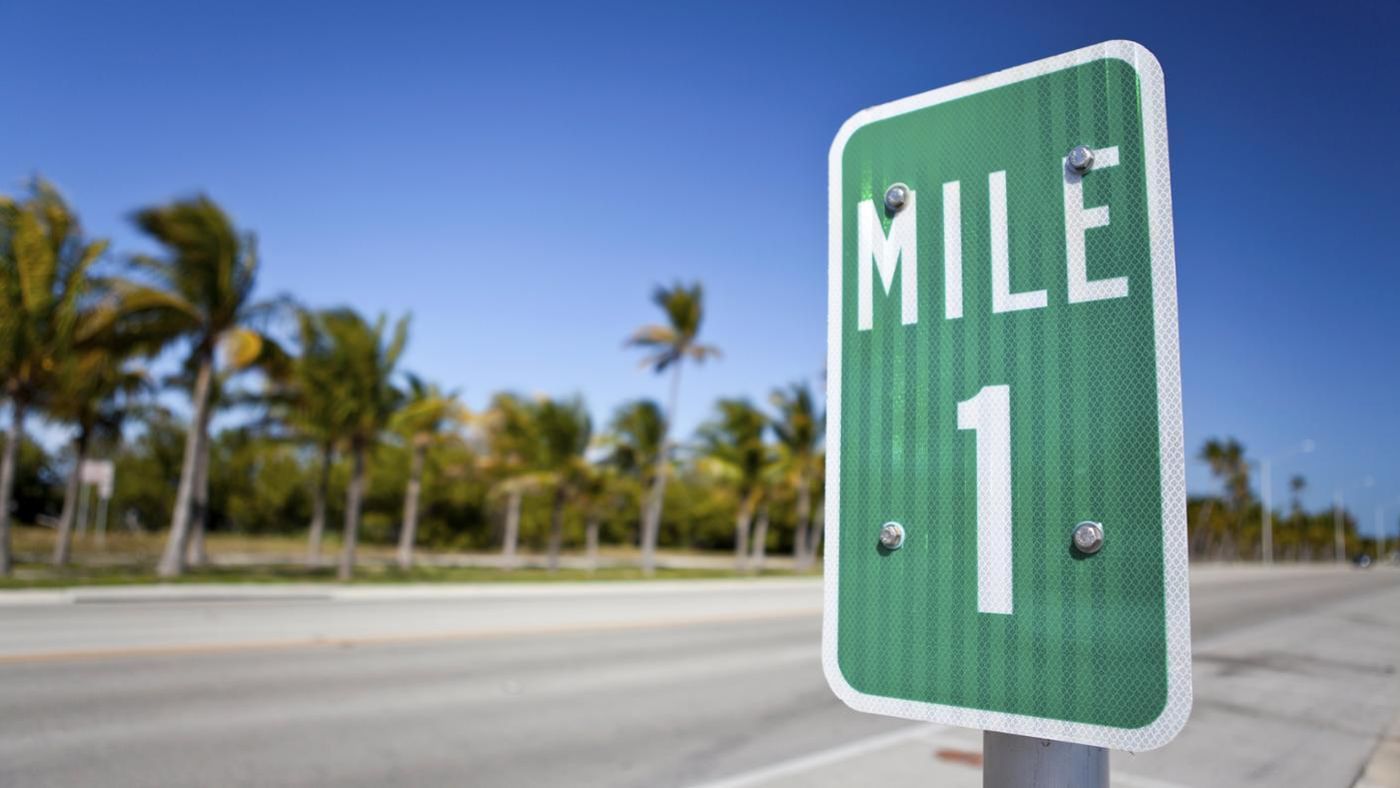 Take a mile. Миля знак. Миля дорога. Миля в США. Американские знаки Mile.