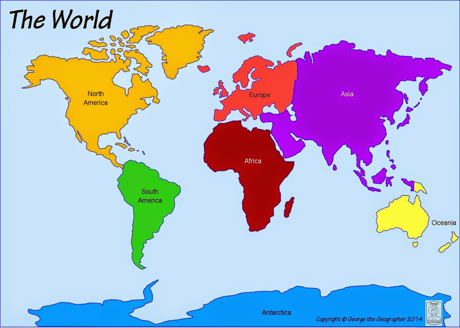 cosa sono i 7 continenti e i loro paesi pdf